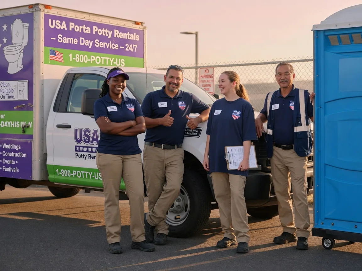 Porta Potty Rental company in Old Appleton, MO